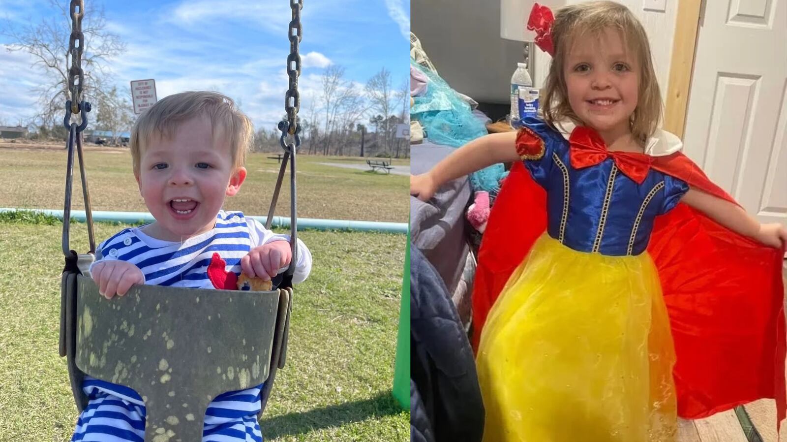 Nicholas Coleman, 27, and his two children Tinsley, 3, and Stetson, 2, died when the Chevy...