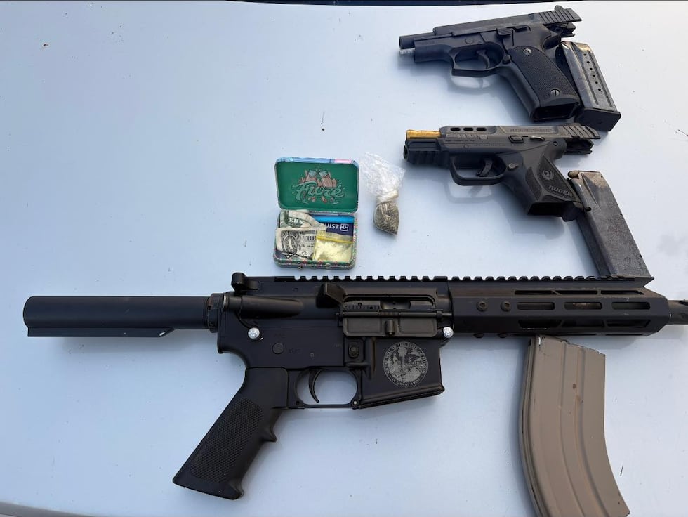 South Central Drug Task Force investigating felony narcotics, firearms case