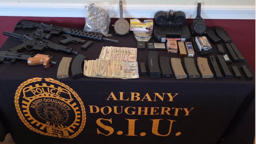 The Albany-Dougherty Special Investigative Unit said investigators carried out the search...