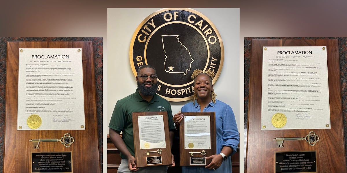 Historic milestones honored in Cairo: City recognizes groundbreaking leadership