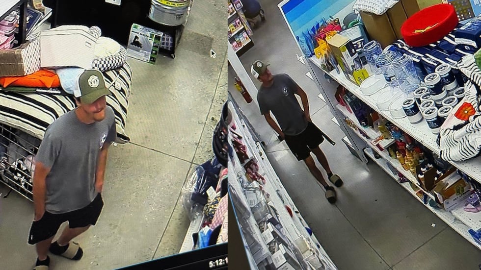 Investigators say man tackled juvenile inside store, fled before officers arrived.