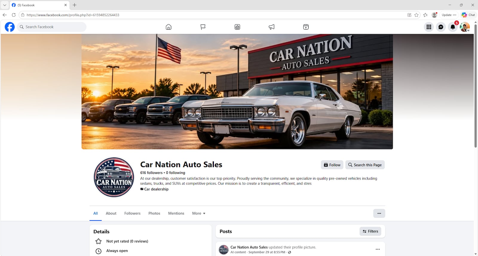 A man from Texas says he fell victim to a scam involving car sales, and the address for the...