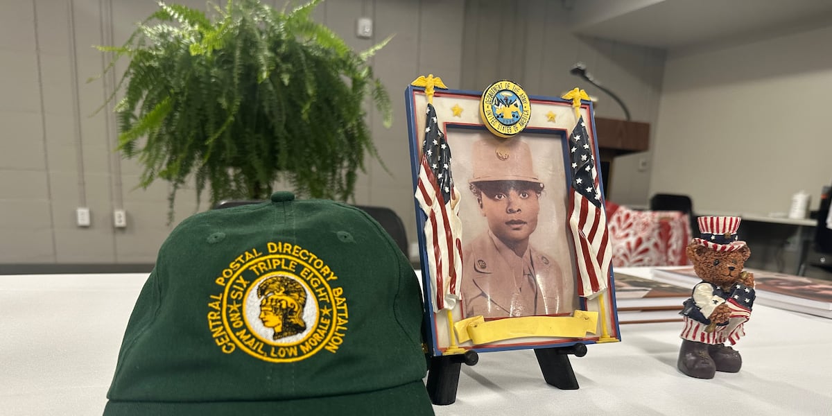 Daughter of 6888th Battalion member shares mother’s story