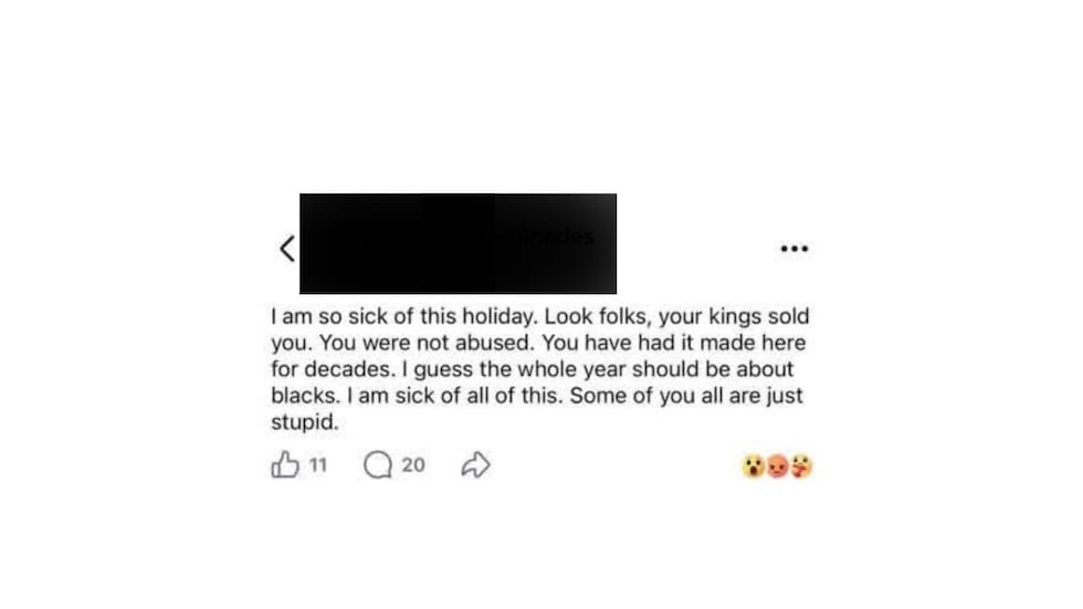 The Facebook posts, attributed to a woman that identified herself as an Archbold employee were...