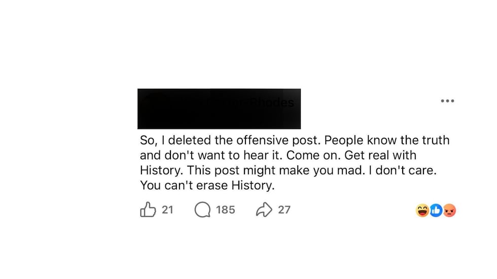 The Facebook posts, attributed to a woman that identified herself as an Archbold employee were...