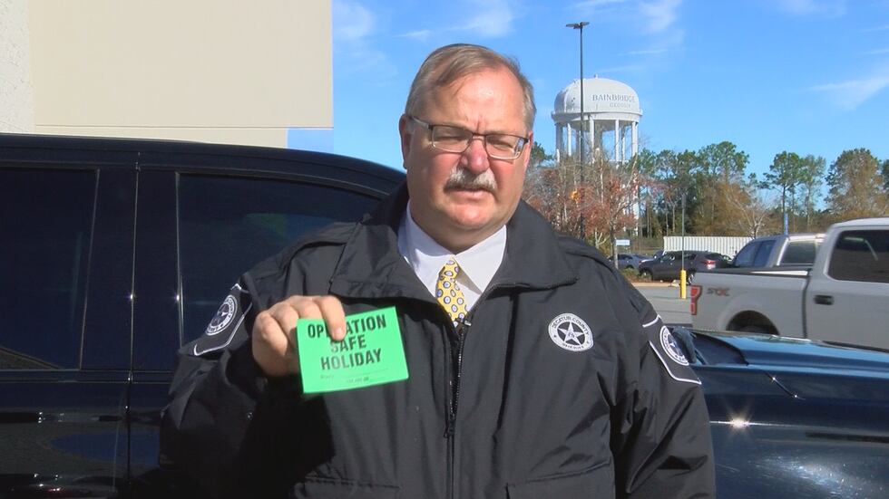 Decatur Sheriff Office Decatur Co. Sheriff’s Office program combatting holiday crime