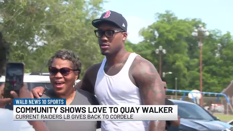 COMMUNITY SHOWS LOVE TO QUAY WALKER