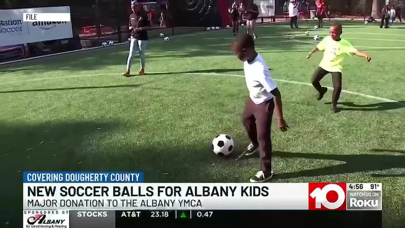 A local youth soccer camp is getting a boost ahead of the 2026 World Cup.