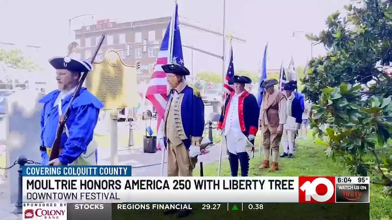 Moultrie preserves local history with downtown tree designation, America 250 celebration