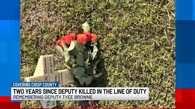 The Crisp County Sheriff's Office is remembering a former deputy who lost his life in the line...