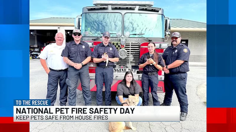 Lowndes County Fire Rescue and Animal Services are using National Pet Fire Safety Day to...