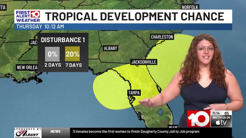 Keeping an eye on Gulf low for tropical development