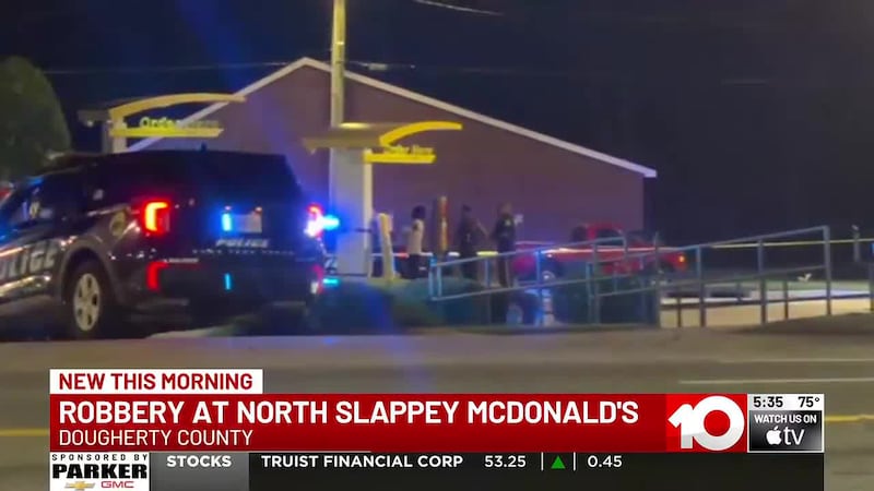 Suspect arrested after robbery at North Slappey McDonald's in Albany