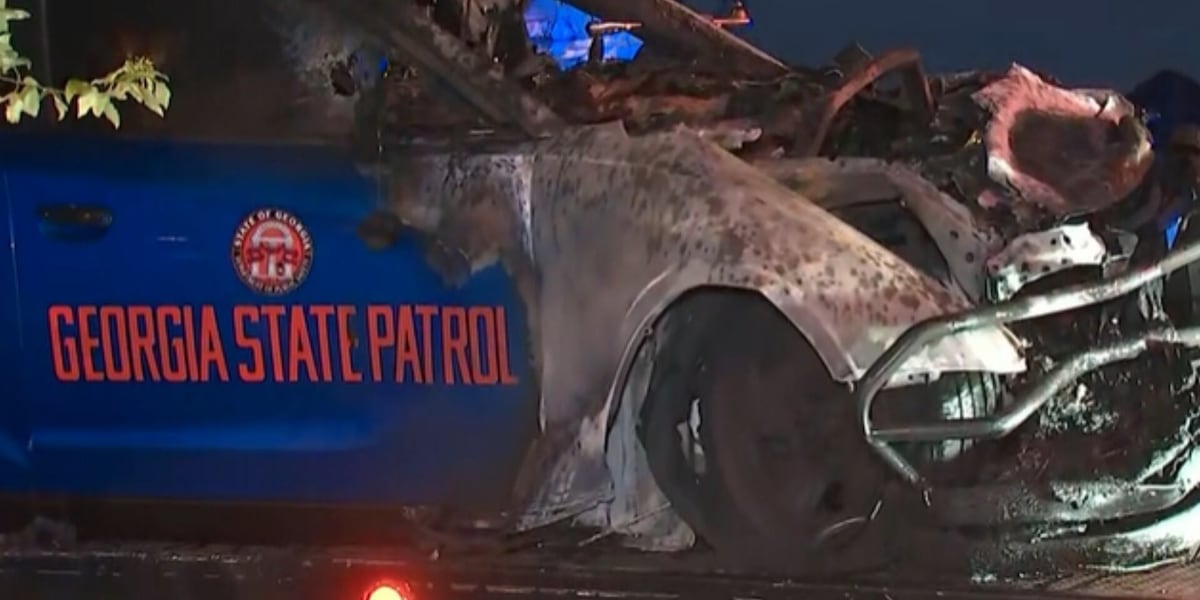 Georgia State trooper involved in crash in DeKalb County