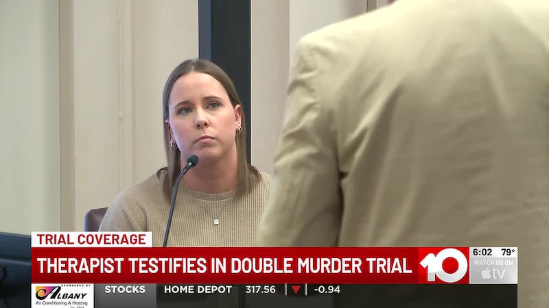 Therapist testifies in Smithville double murder trial