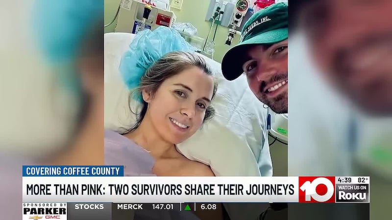 Two breast cancer survivors described their diagnoses and treatment and encouraged community...