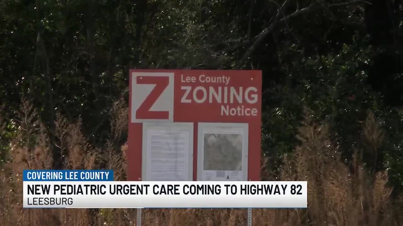 Healthcare access in Lee County continues to grow as plans move forward for a new pediatric...