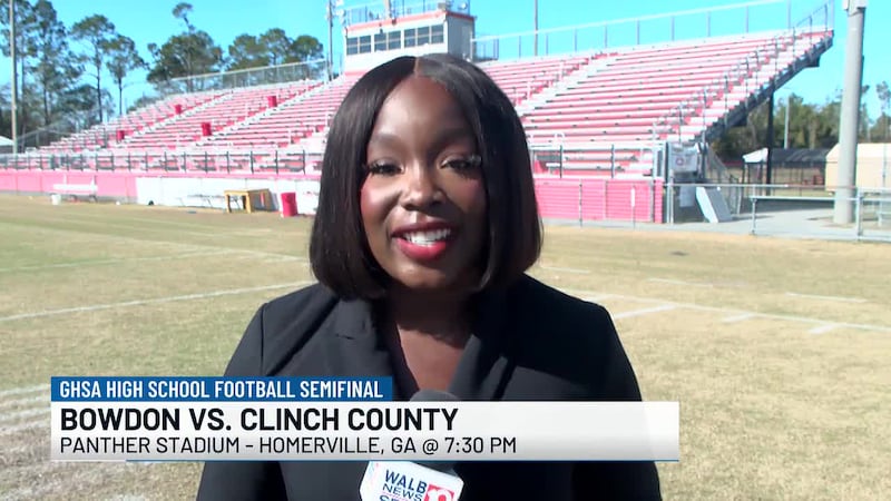 South Ga. teams compete in the Georgia High School Association's football semifinals tonight.