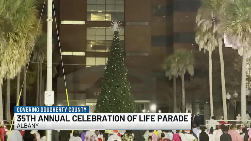 The city of Albany hosted its 35th Annual Celebration of Lights Christmas Parade downtown...