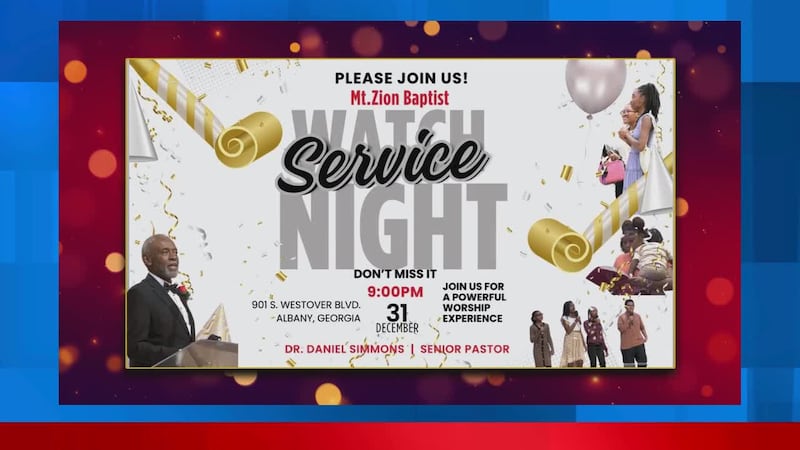 Albany’s Mt. Zion Baptist Church invites community to Watch Night Service